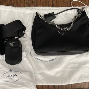Prada Re-Edition 2005 Re-Nylon bag - Black